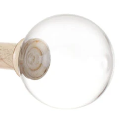 25mm Glass Finial In Old Ivory 7 25mm Glass Finial In Old Ivory -Curtain Hardware Shop 452oi 20