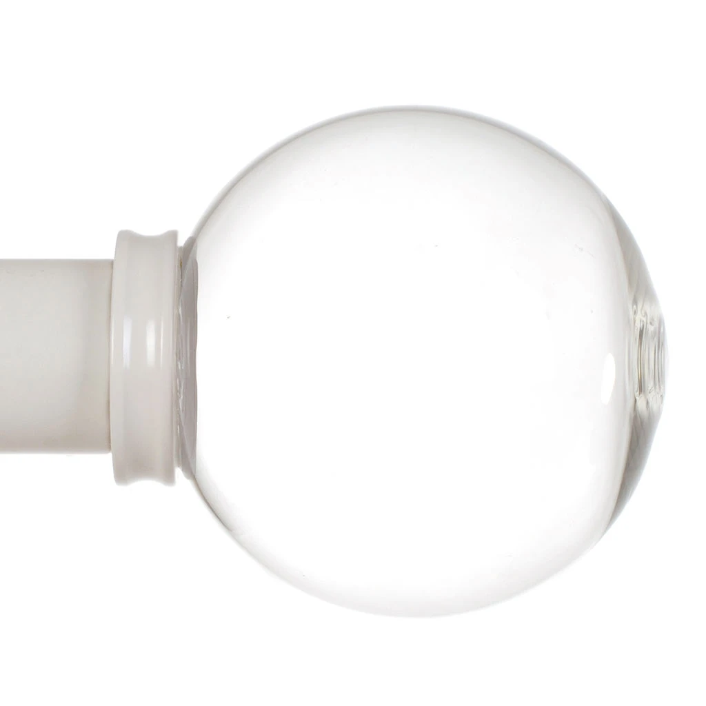 38mm Glass Finial In Clay 1 38mm Glass Finial In Clay