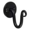 Hatton Holdback Hook In Matt Black