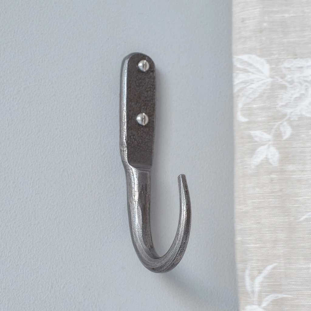 13cm Barn Wall Hook In Polished 2 13cm Barn Wall Hook In Polished - Image 2