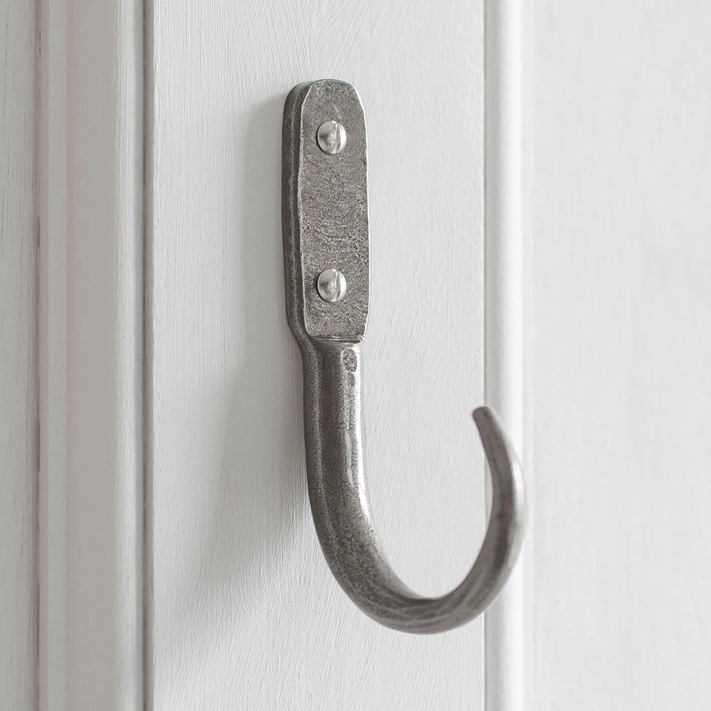 13cm Barn Wall Hook In Polished 4 13cm Barn Wall Hook In Polished - Image 4