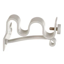 12/12mm Double Pole Centre Bracket In Clay -Curtain Hardware Shop 6001cl 20