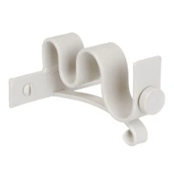 20/12mm Double Pole Centre Bracket In Clay