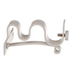 20/12mm Double Pole Centre Bracket In Clay -Curtain Hardware Shop 6002cl 20