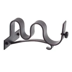 38/20mm Double Pole Centre Bracket In Beeswax -Curtain Hardware Shop 6004bw 2