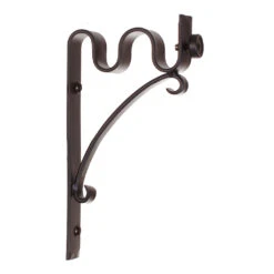 12/12mm Double Pole Standard Bracket In Matt Black -Curtain Hardware Shop 6005mb 20