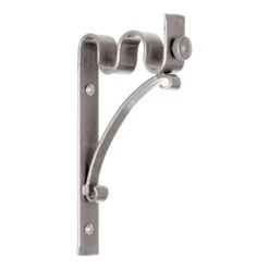 12/12mm Double Pole Standard Bracket In Polished