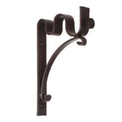 20/12mm Double Pole Standard Bracket In Beeswax