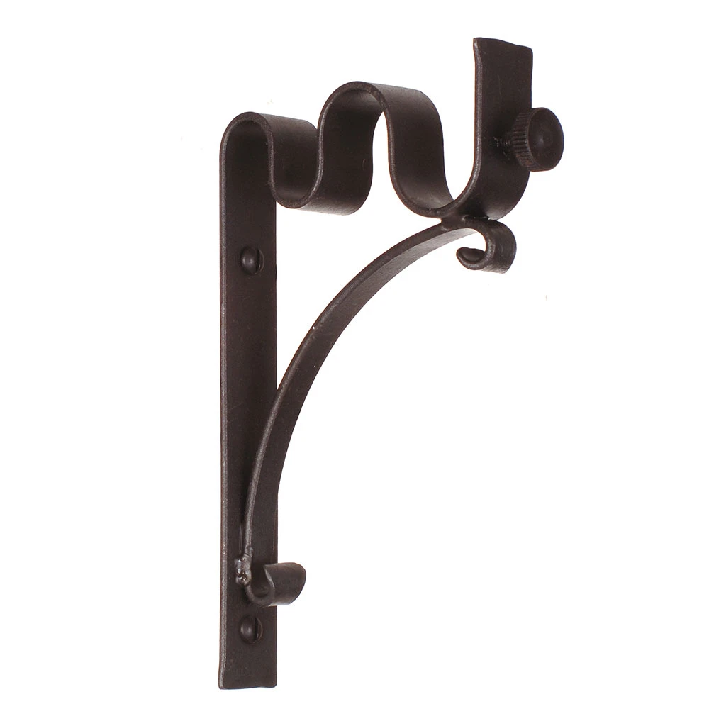 20/12mm Double Pole Standard Bracket In Beeswax 1 20/12mm Double Pole Standard Bracket In Beeswax