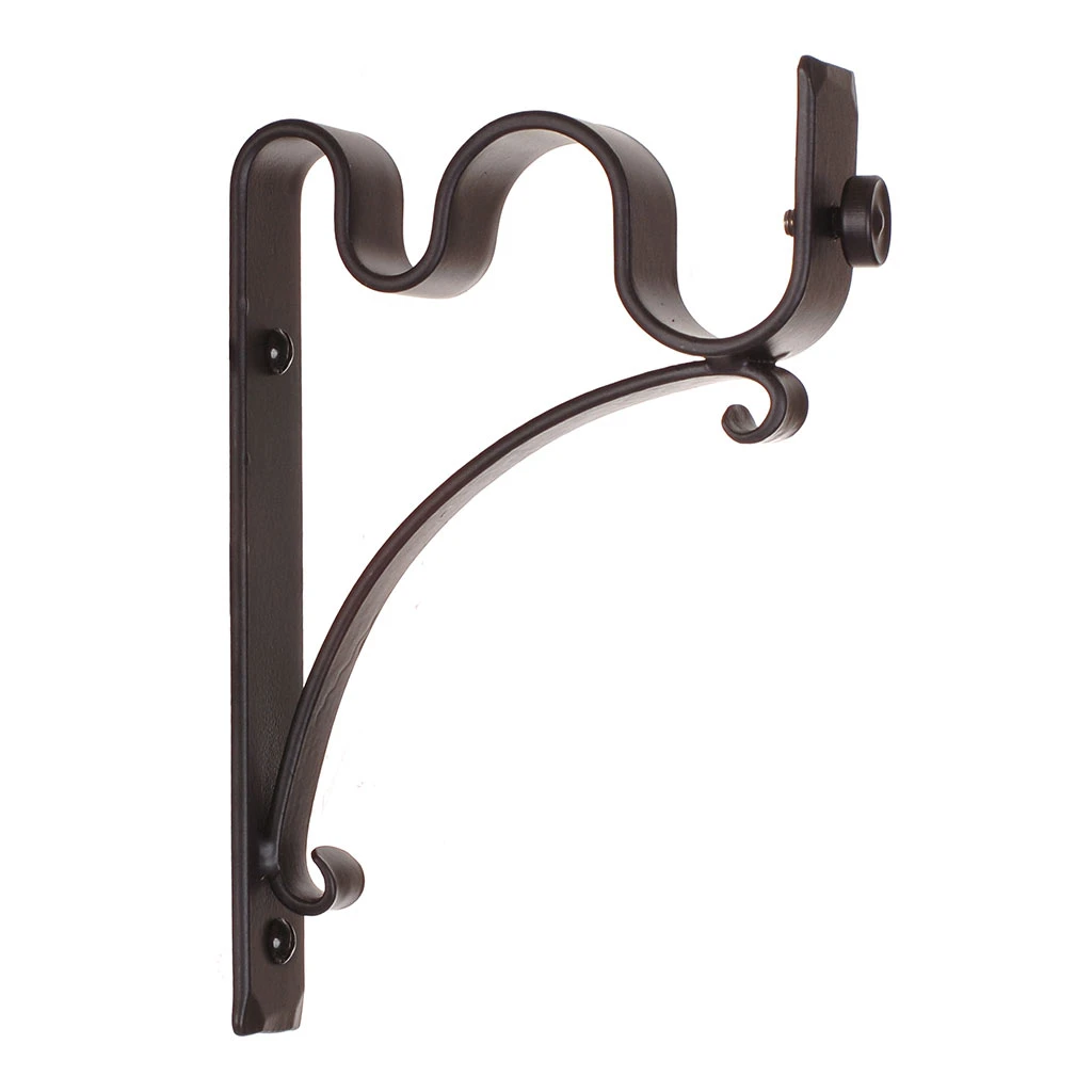 25/12mm Double Pole Standard Bracket In Matt Black 4 25/12mm Double Pole Standard Bracket In Matt Black - Image 4