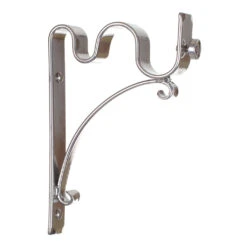 25/12mm Double Pole Standard Bracket In Mercury -Curtain Hardware Shop 6007me 20