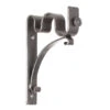 25/12mm Double Pole Standard Bracket In Polished