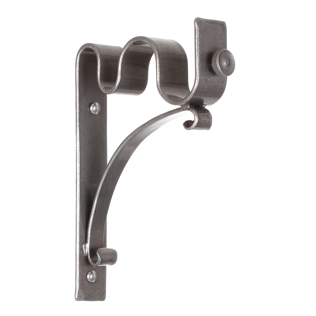 25/12mm Double Pole Standard Bracket In Polished 1 25/12mm Double Pole Standard Bracket In Polished