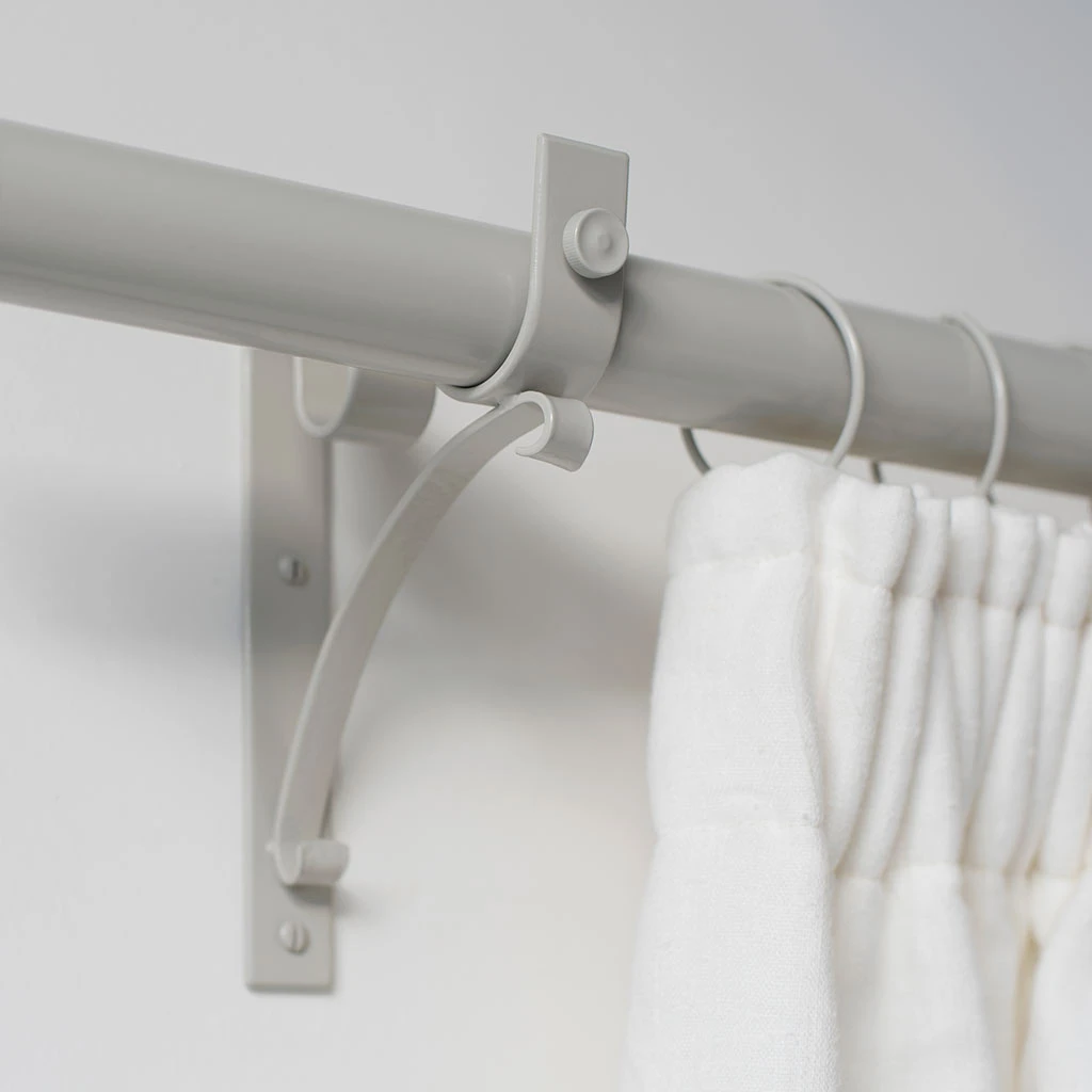 38/20mm Double Pole Standard Bracket In Clay 2 38/20mm Double Pole Standard Bracket In Clay - Image 2