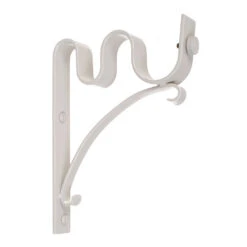 38/20mm Double Pole Standard Bracket In Clay 7 38/20mm Double Pole Standard Bracket In Clay -Curtain Hardware Shop 6008cl 20