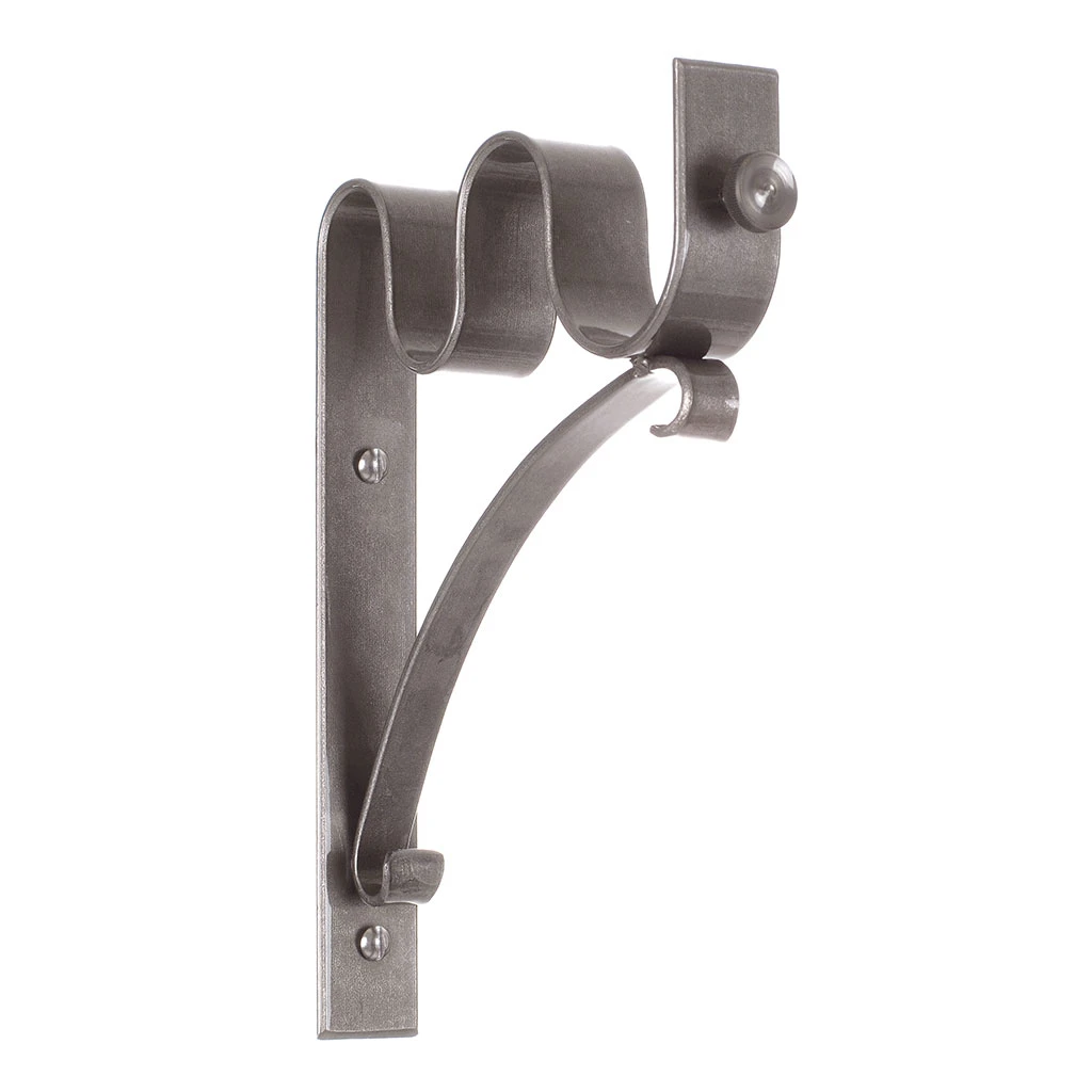 38/20mm Double Pole Standard Bracket In Polished 1 38/20mm Double Pole Standard Bracket In Polished