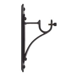 20mm Brett Standard Bracket In Beeswax -Curtain Hardware Shop 6009bw 20