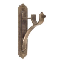 25mm Brett Standard Bracket In Antiqued Brass