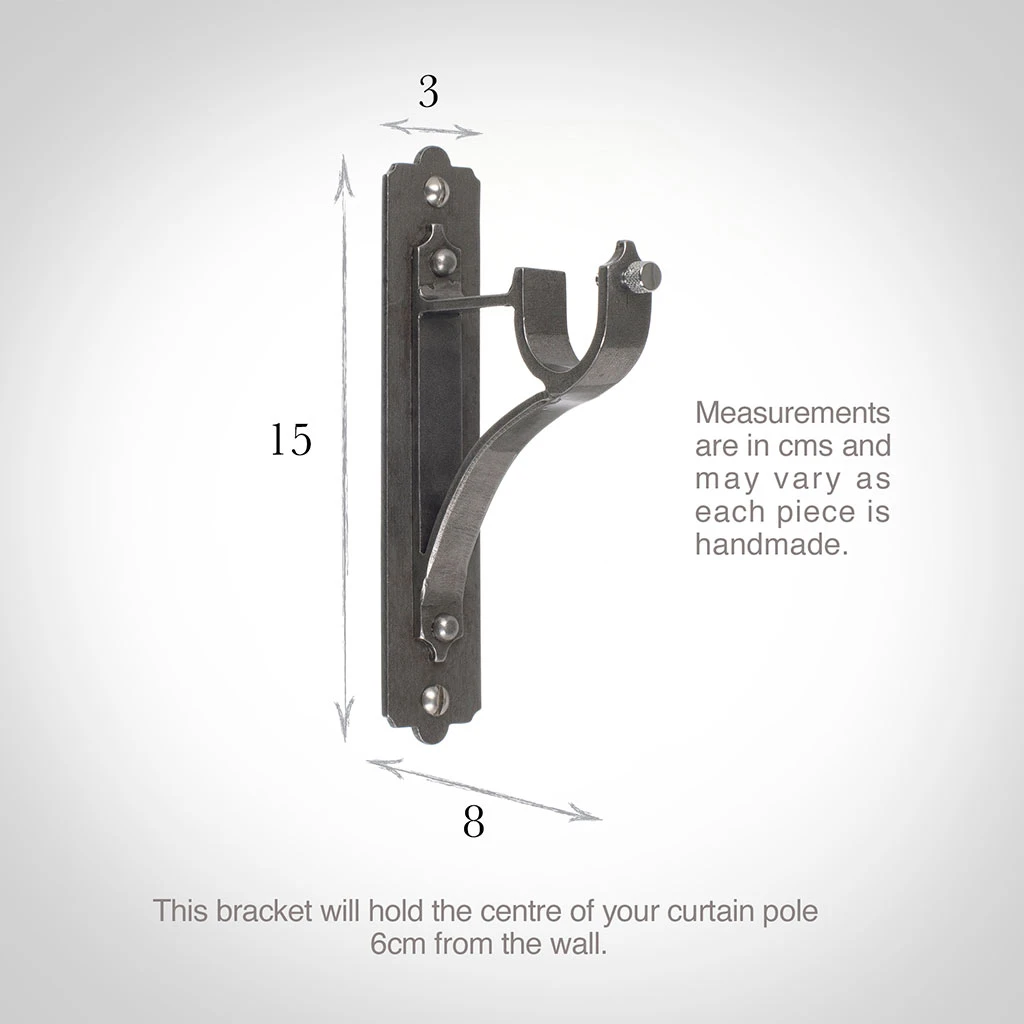 25mm Brett Standard Bracket In Polished 3 25mm Brett Standard Bracket In Polished - Image 3