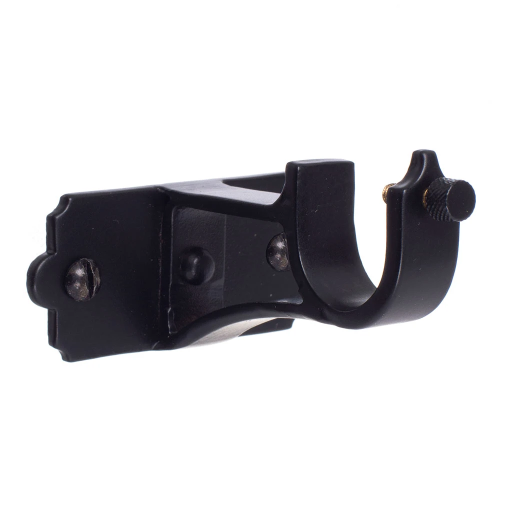 20mm Brett Centre Bracket In Matt Black 1 20mm Brett Centre Bracket In Matt Black