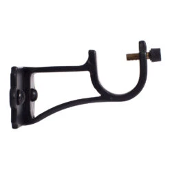 20mm Brett Centre Bracket In Matt Black 7 20mm Brett Centre Bracket In Matt Black -Curtain Hardware Shop 6011mb 20