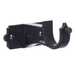 25mm Brett Centre Bracket In Matt Black