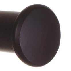 25mm Button Finial In Matt Black 6 25mm Button Finial In Matt Black -Curtain Hardware Shop 601mb 2