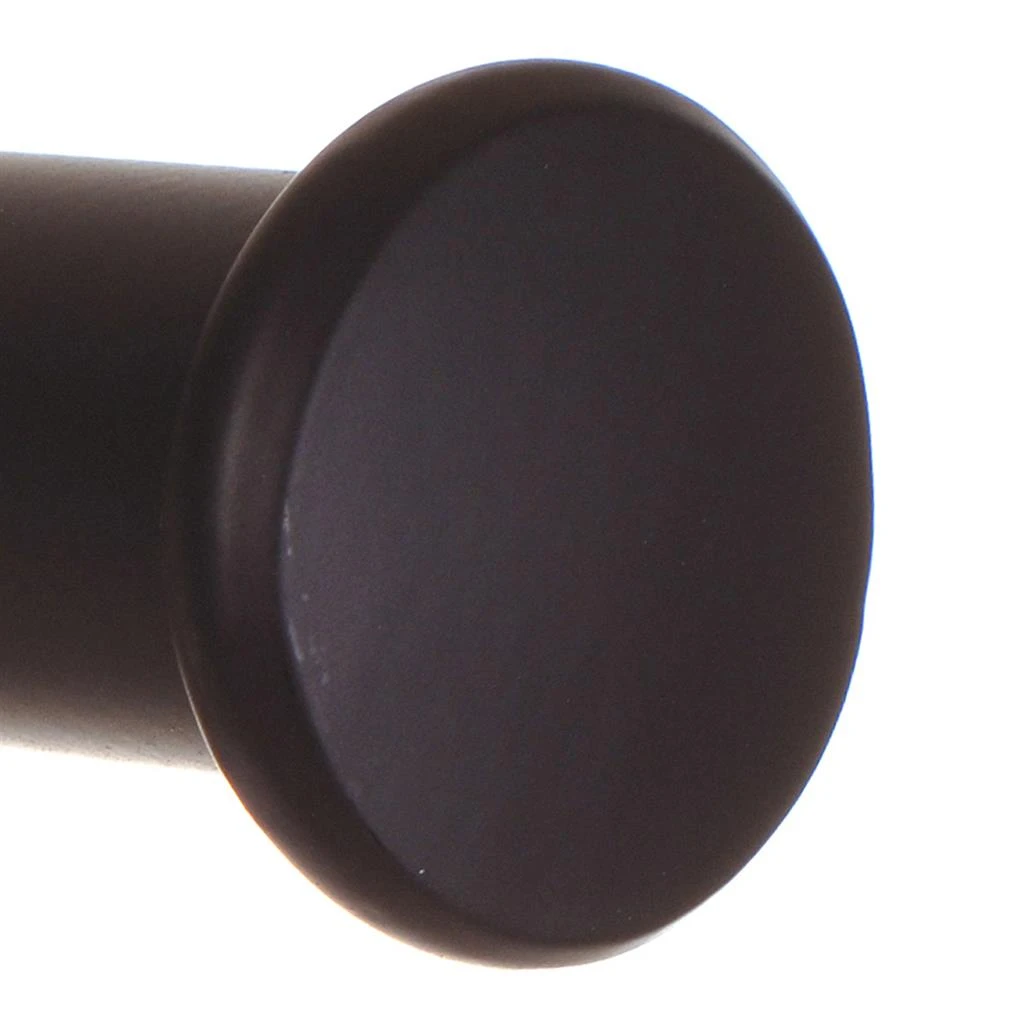 25mm Button Finial In Matt Black 3 25mm Button Finial In Matt Black - Image 3
