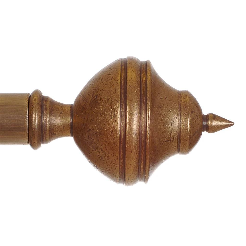 25mm Brass Empire Finial In Antiqued Brass 1 25mm Brass Empire Finial In Antiqued Brass