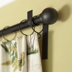 25mm Cannonball Finial In Beeswax -Curtain Hardware Shop 602bw 4