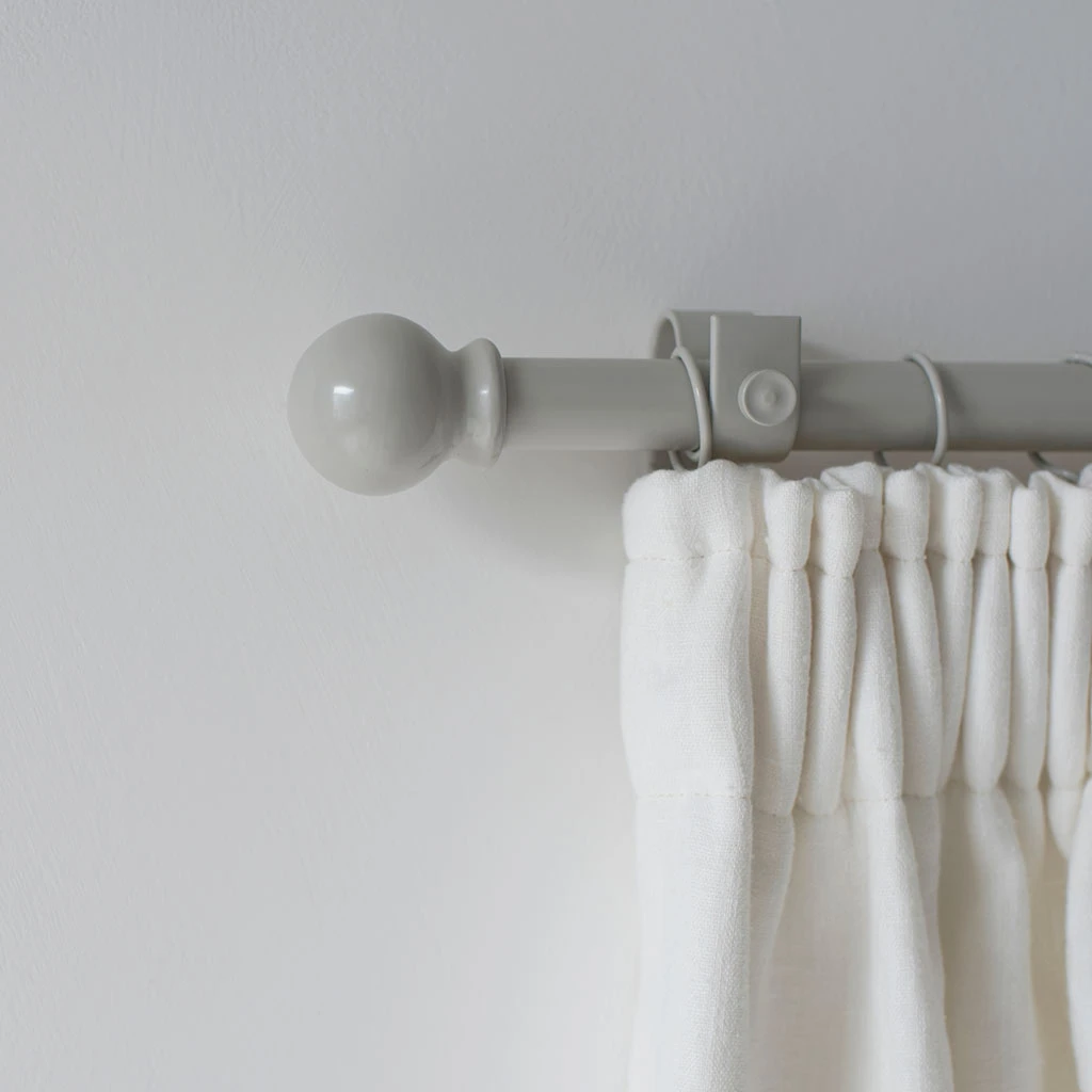 25mm Cannonball Finial In Clay 2 25mm Cannonball Finial In Clay - Image 2