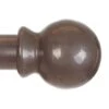 25mm Cannonball Finial In Polished