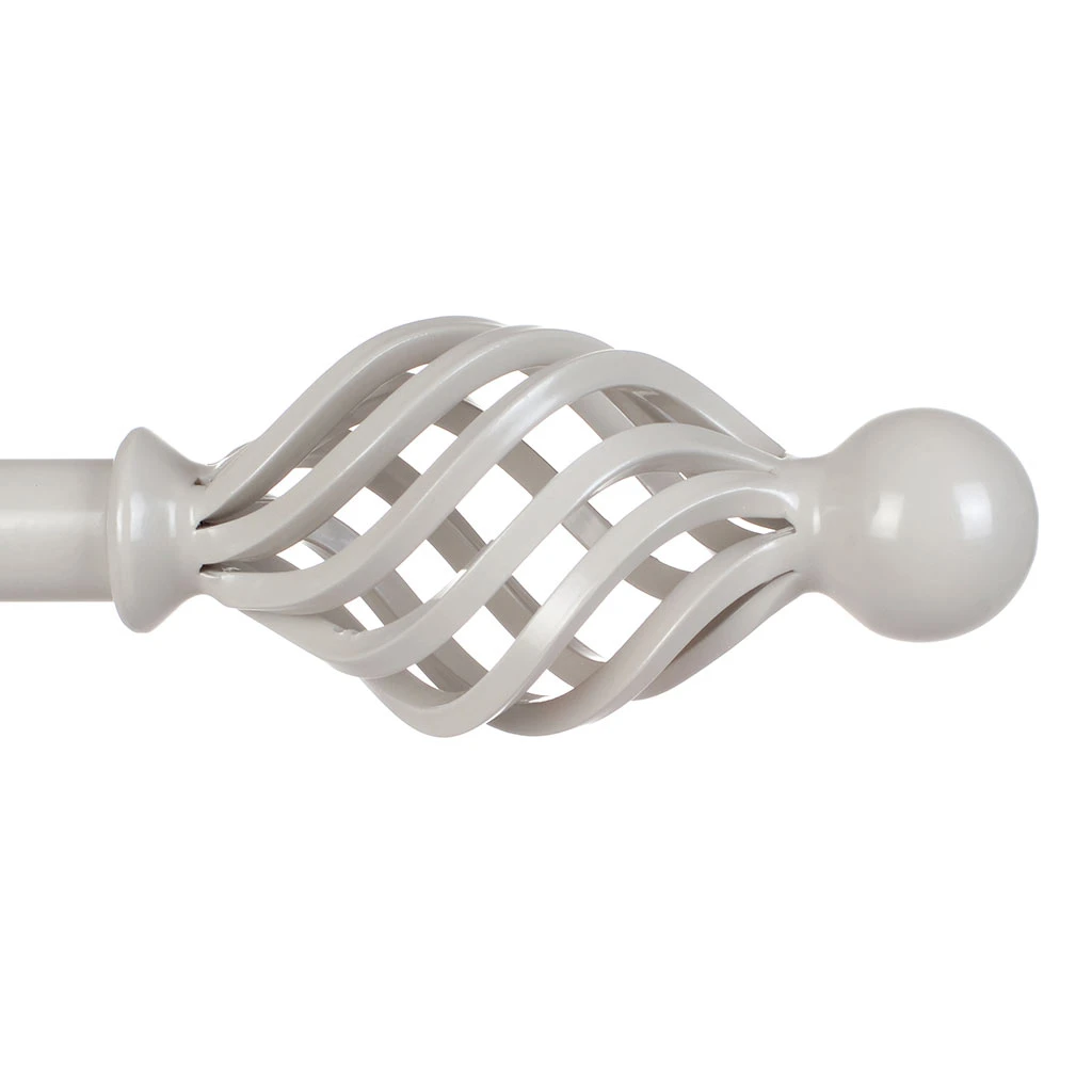 25mm Cage & Ball Finial In Clay 1 25mm Cage & Ball Finial In Clay