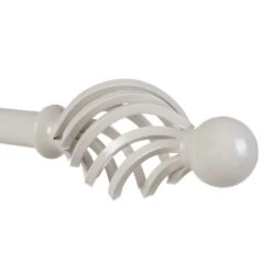 25mm Cage & Ball Finial In Clay 7 25mm Cage & Ball Finial In Clay -Curtain Hardware Shop 603cl 20