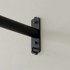 25mm Brett Recess Bracket In Matt Black 7 25mm Brett Recess Bracket In Matt Black -Curtain Hardware Shop 6047mb 12