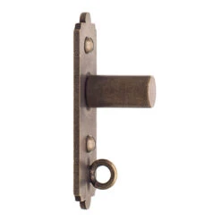 19mm Brass Recess Bracket In Antiqued Brass -Curtain Hardware Shop 6048ab 20
