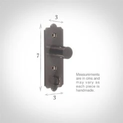 20mm Brett Recess Bracket In Polished 6 20mm Brett Recess Bracket In Polished -Curtain Hardware Shop 6048po 13