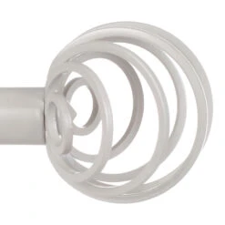 20mm Spiral Finial In Clay