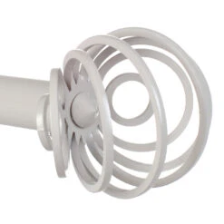 20mm Spiral Finial In Clay -Curtain Hardware Shop 6058cl 20