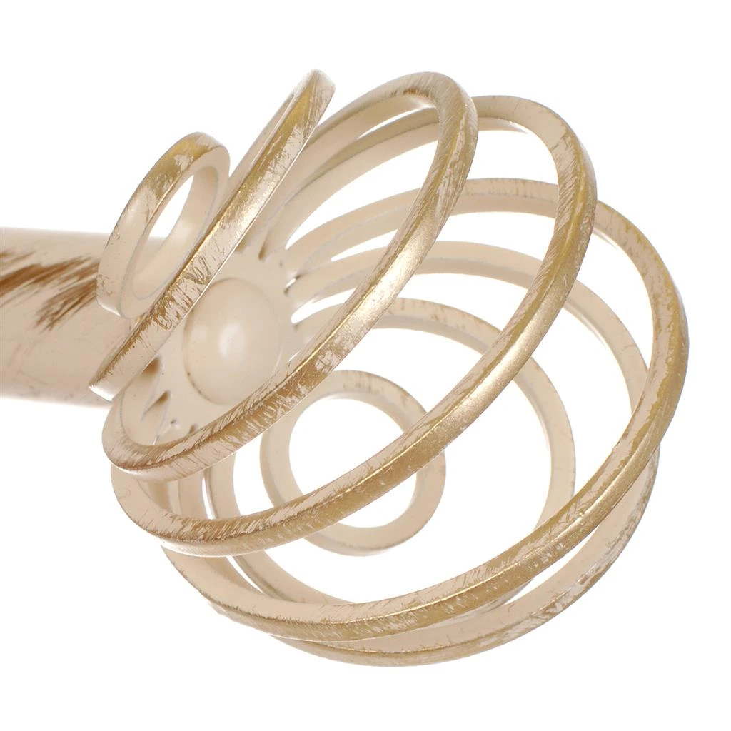 20mm Spiral Finial In Old Ivory 3 20mm Spiral Finial In Old Ivory - Image 3