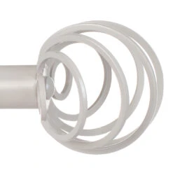 25mm Spiral Finial In Clay