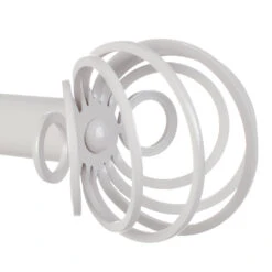 25mm Spiral Finial In Clay -Curtain Hardware Shop 6062cl 20