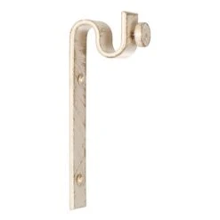 12mm Chapel Standard Bracket In Old Ivory -Curtain Hardware Shop 6066oi 2