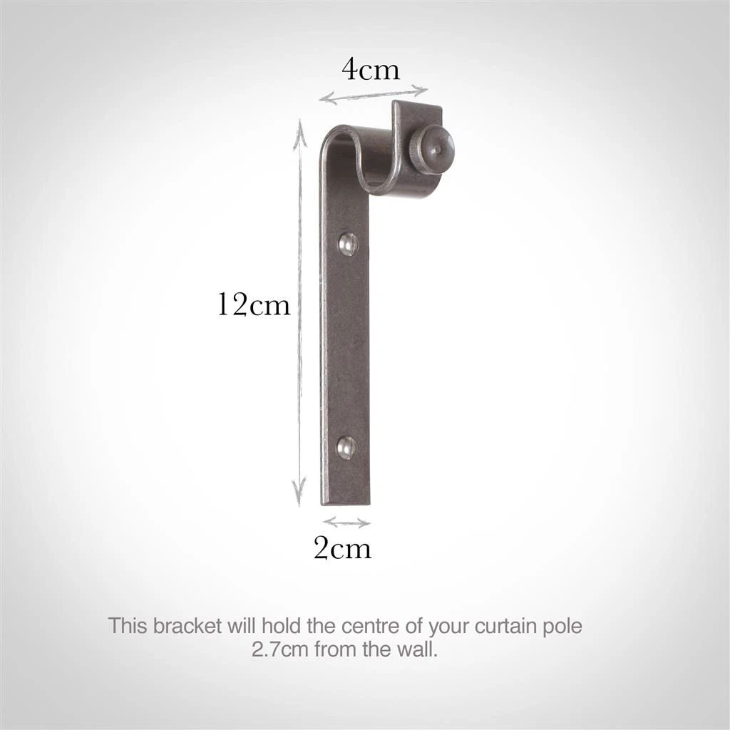 12mm Chapel Standard Bracket In Polished 3 12mm Chapel Standard Bracket In Polished - Image 3