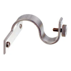 20mm Chapel Centre Bracket In Mercury -Curtain Hardware Shop 6071me 20