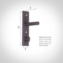 12mm Chapel Recess Bracket In Polished 6 12mm Chapel Recess Bracket In Polished -Curtain Hardware Shop 6074po 13