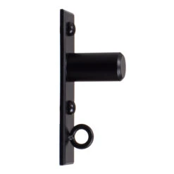 20mm Chapel Recess Bracket In Matt Black -Curtain Hardware Shop 6075mb 20