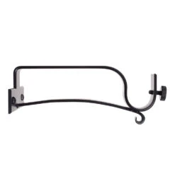 25mm Chapel Extended Centre Bracket In Matt Black -Curtain Hardware Shop 6081MB 20