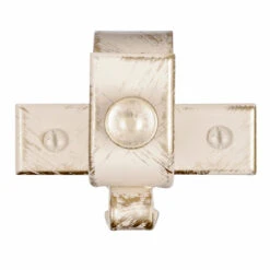 25mm Chapel Extended Centre Bracket In Old Ivory -Curtain Hardware Shop 6081OI 21