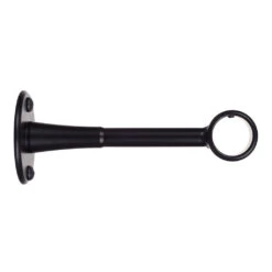 20mm Extended Sleeve Bracket In Matt Black -Curtain Hardware Shop 6082MB 20